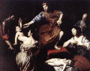 The Judgment of Solomon  at VALENTIN DE BOULOGNE